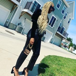 Faux Leather Jumpsuit